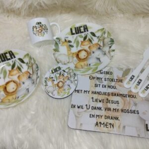 Plate Set - Baby Animals