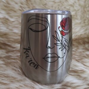 Face Wine Tumbler
