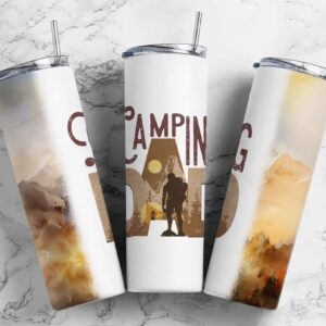 Camping Dad Tumbler
